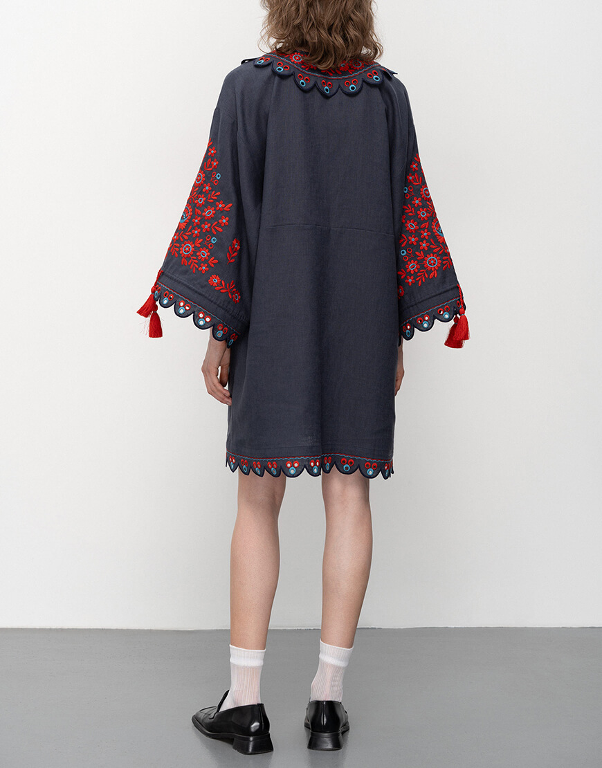 ncG7sSMJvqmnsSN1Le68OXjWAJTNQKJLZw188FmC Коротка вишита сукня Лемківщини Lemky ETNODIM (ETN_Lemky) - фото 6