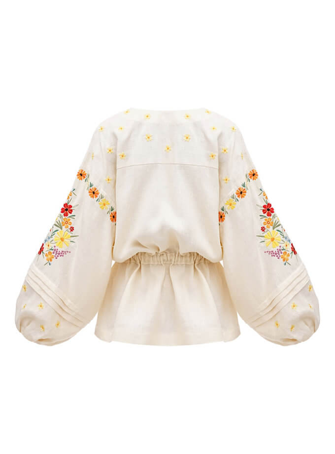 Світла лляна вишиванка Буджак ETNODIM (ETN_Bujak)