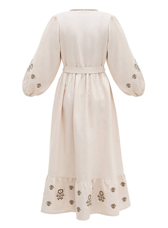 Вишита лляна сукня Tranoy ETNODIM (ETN_Tranoy)