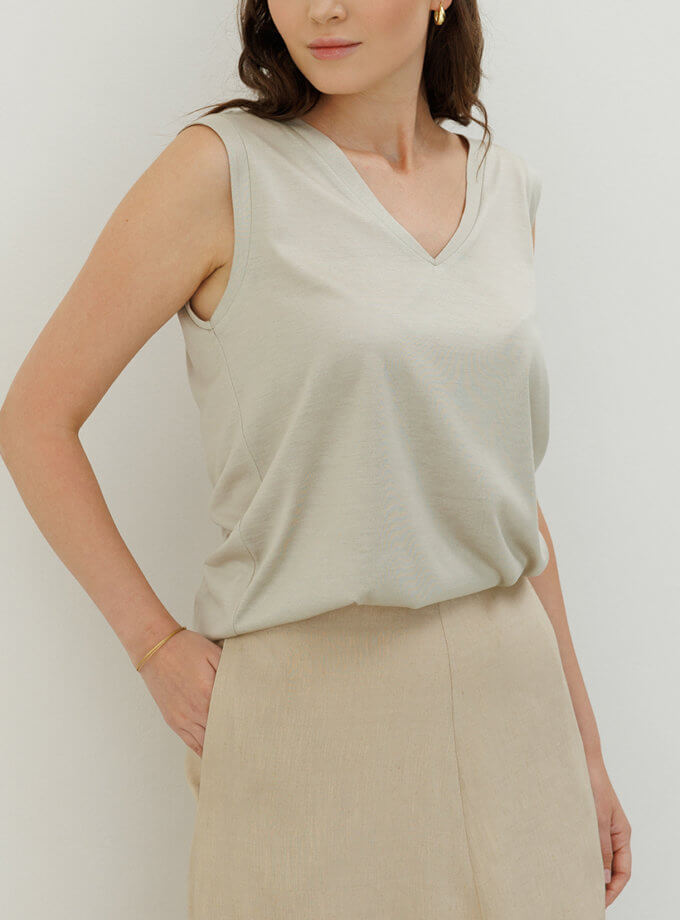 Топ сіро-зелений беж SANVY (SNV_SANTOP_GR_4)