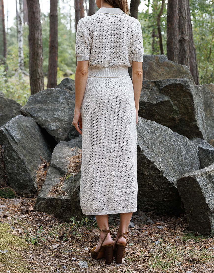 0S7A5310 Ажурне кроп-поло бежеве WONDER (WNDR_aut24_lcpbez_11) - фото 7