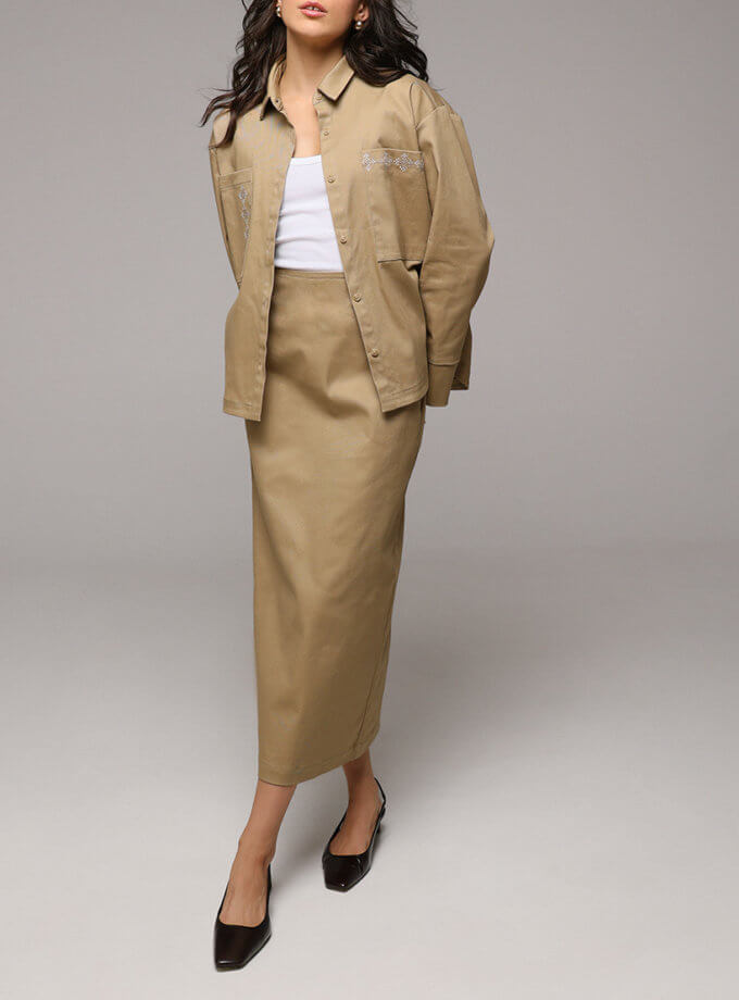 Спідниця прямого крою ANNA YAKOVENKO (AY_3858) - фото 15