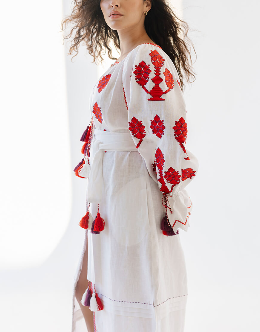 6Q9A3279 Сукня вишиванка Олена EMBROIDERED GEM (EMBR_0524/18) - фото 3