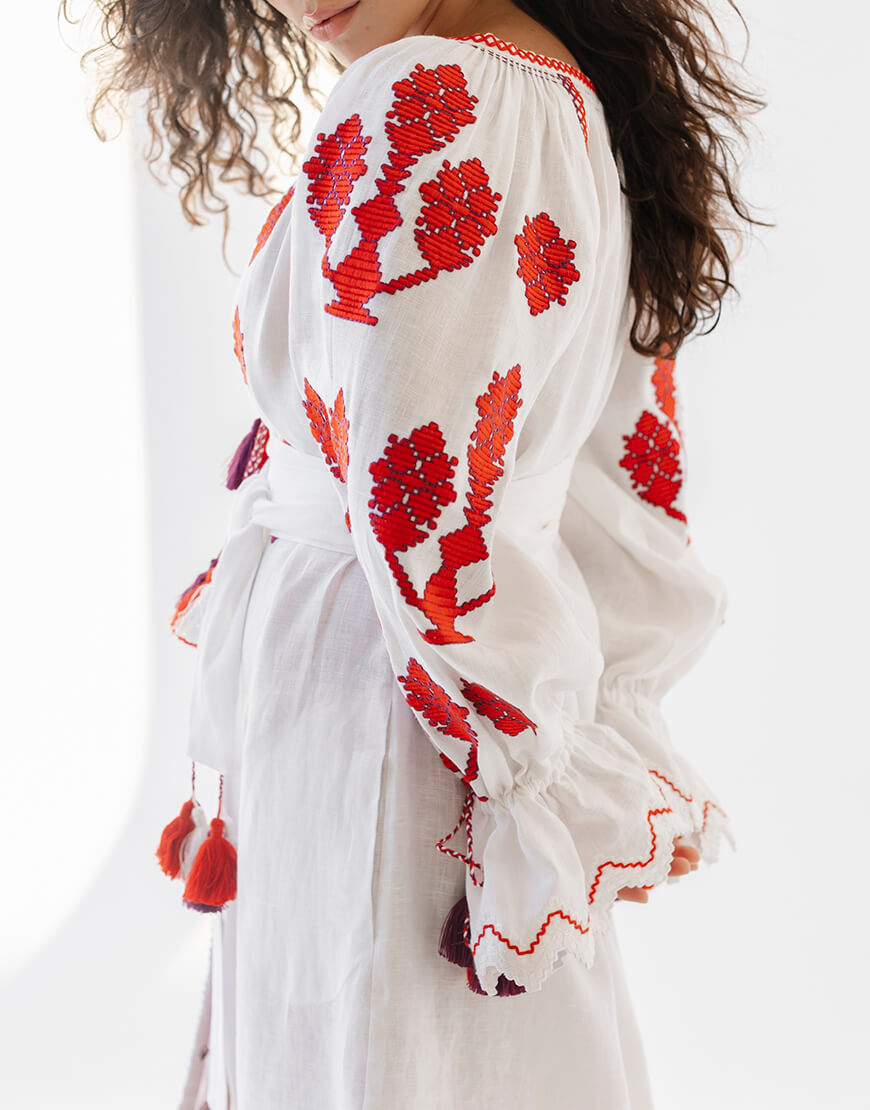 6Q9A3284 Сукня вишиванка Олена EMBROIDERED GEM (EMBR_0524/18) - фото 5