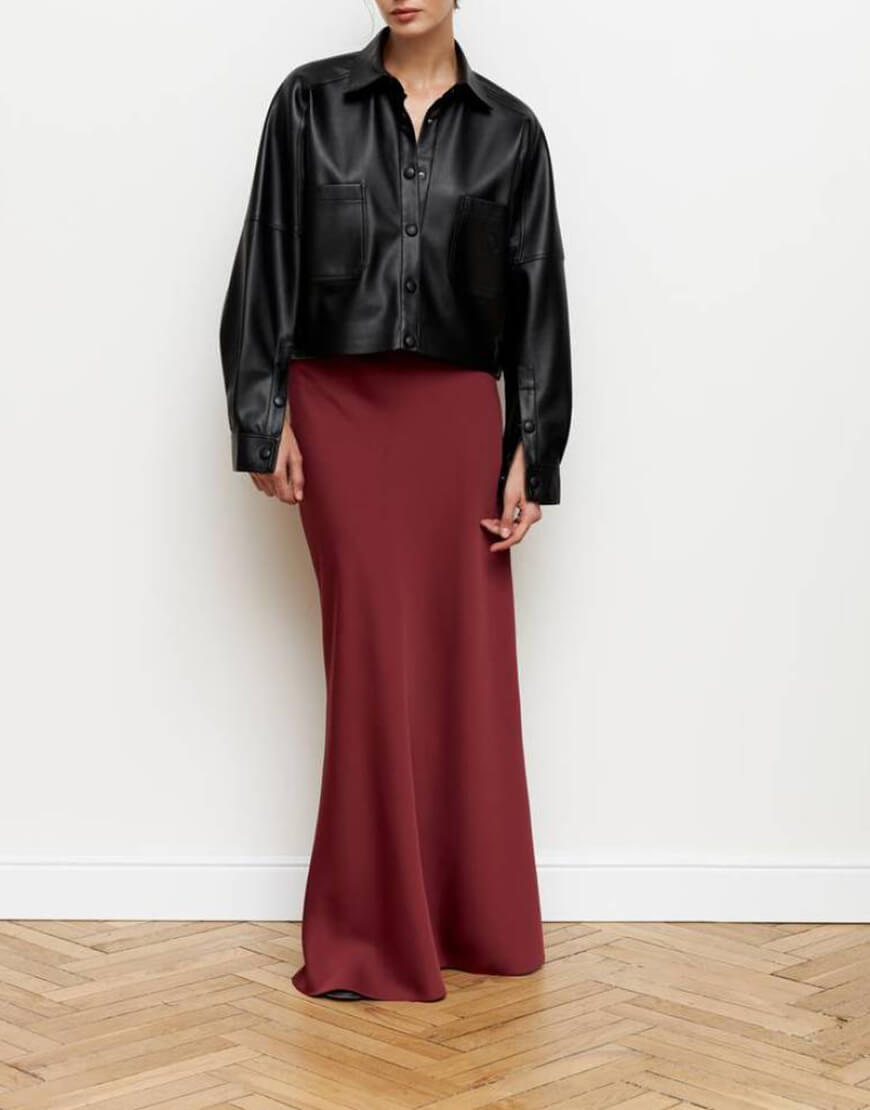 GYcIwbOIxHNADzj2ryeU Спідниця максі по косій бургунді KOLOSOVA (KLSVDS511) - фото 2