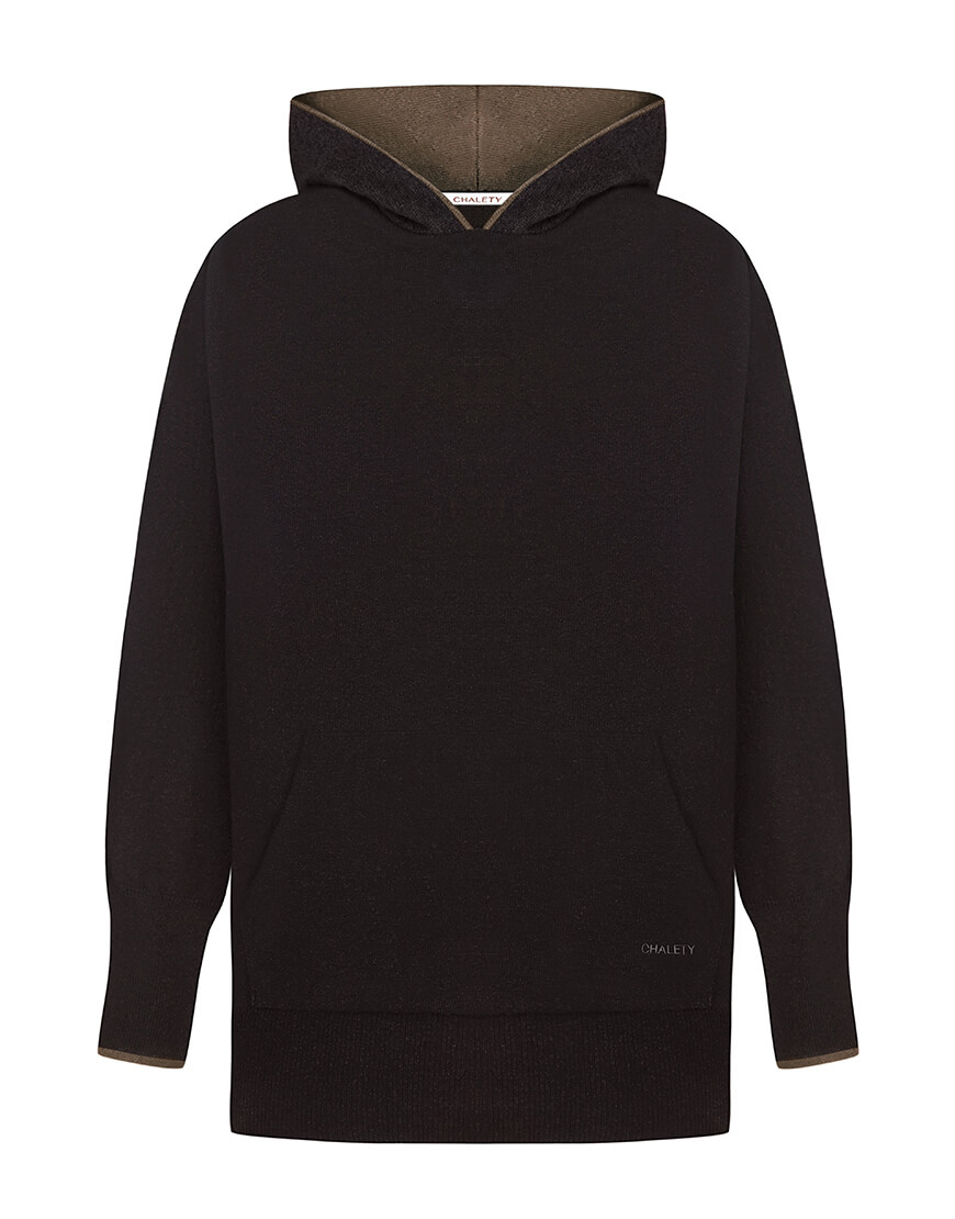 Hoodie Laausanne Bruno Худі з вовни коричневий CHALETY (CHLT_Lausanne_Hoodie_ Bruno)