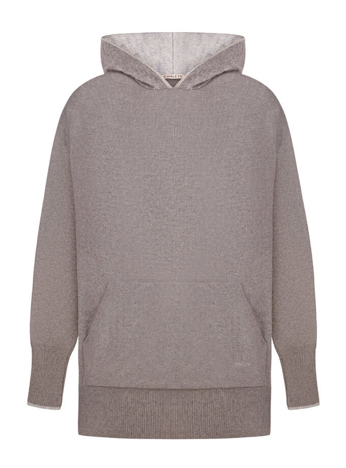 Худі з вовни бежевий CHALETY (CHLT_Lausanne_Hoodie_ Tortora)
