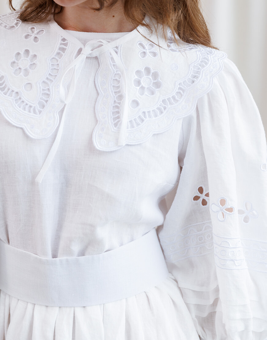 IMG_1202 Сукня Ярина біла EMBROIDERED GEM (EMBR_0524\9) - фото 6