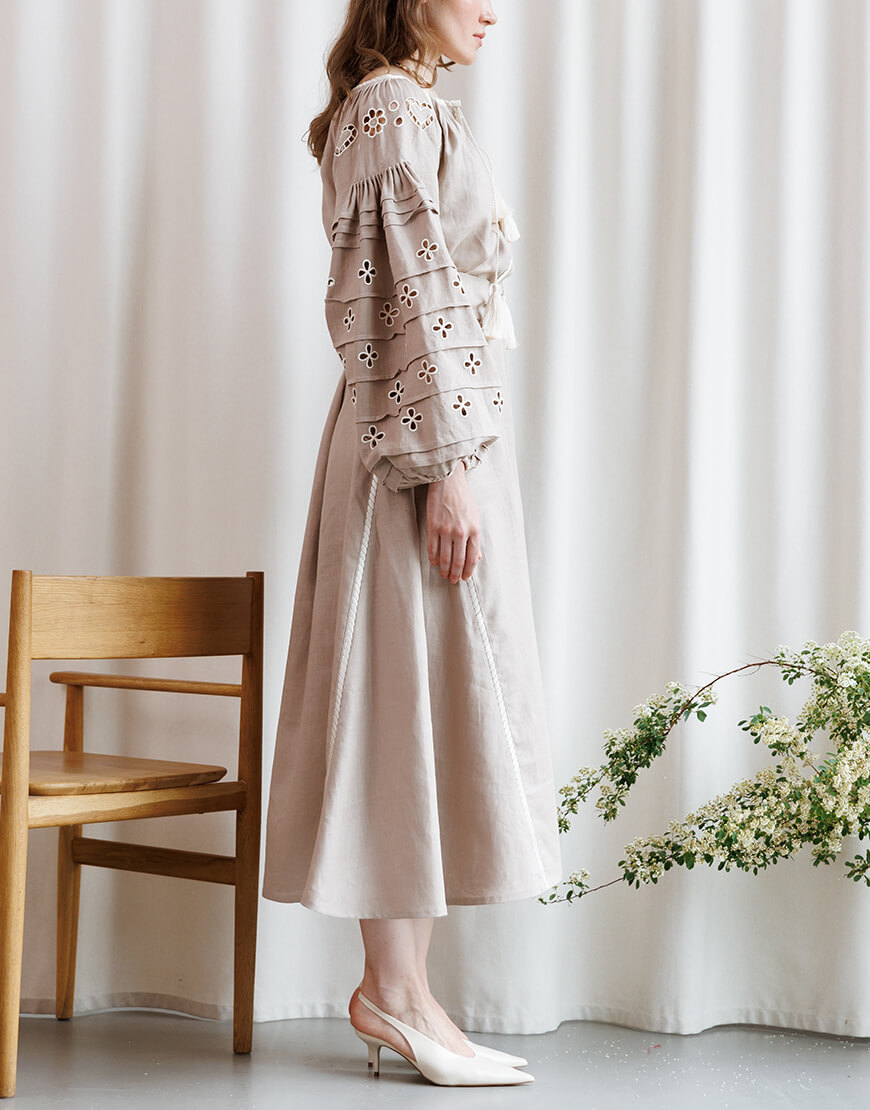 IMG_1491 Сукня-вишиванка Адель EMBROIDERED GEM (EMBR_0524\2) - фото 2