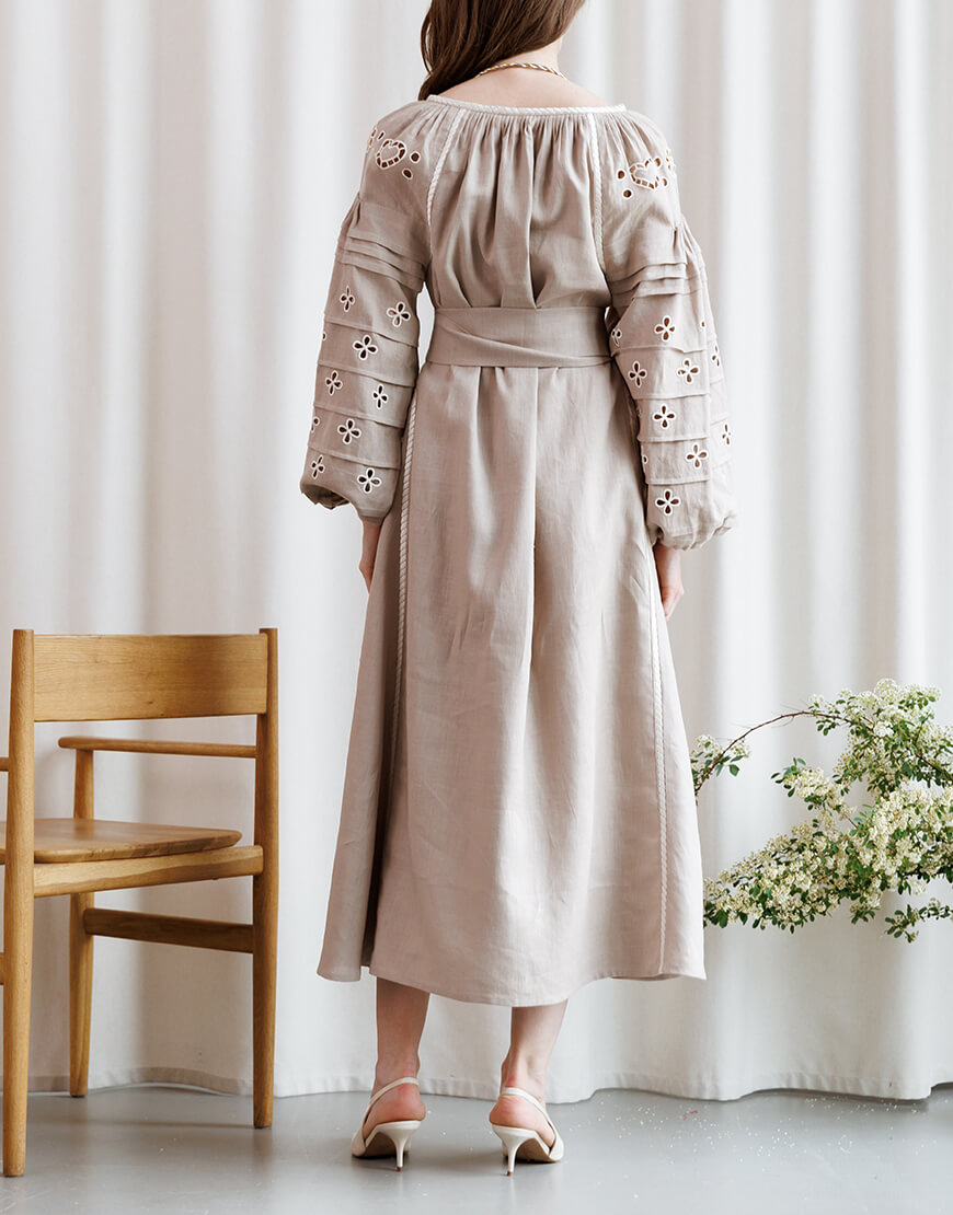 IMG_1495 Сукня-вишиванка Адель EMBROIDERED GEM (EMBR_0524\2) - фото 4