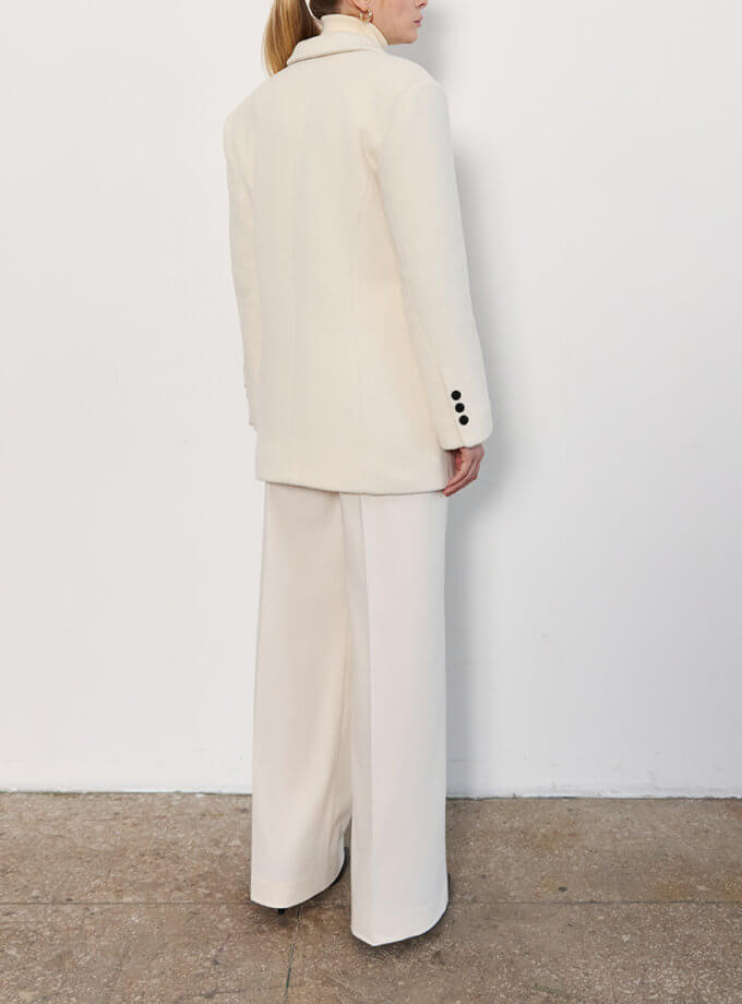 Вкорочене пальто з вовни та кашеміру L.A.B BY TERNOVSKAYA (LAB_AW2501)