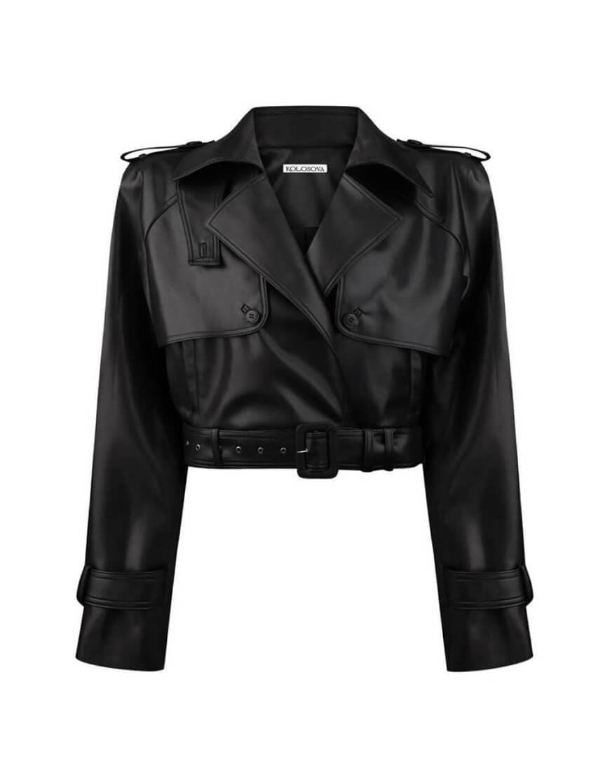 MAsWsZQ5I46KYzEsJg06 Чорна укорочена косуха KOLOSOVA (KLSVSP2481)