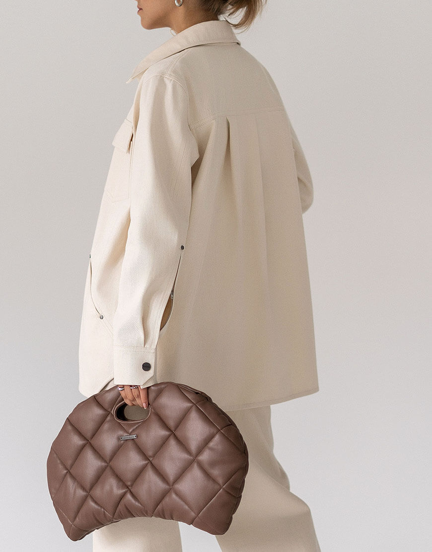 Seven_Eleven_24_086 (1) Сорочка -куртка бежева 7/11 SEVEN ELEVEN (SE_SE24Sh_Bg) - фото 4