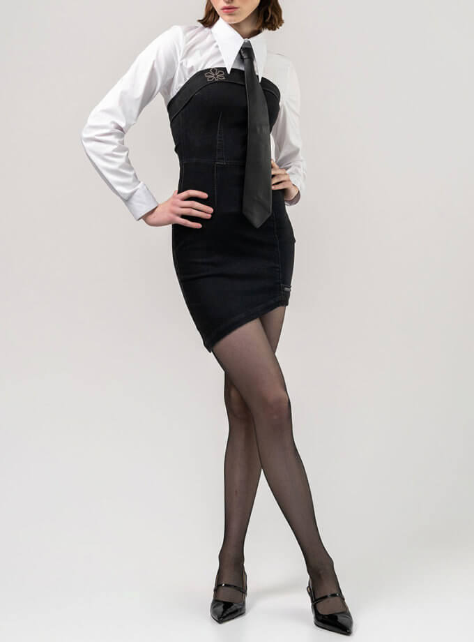 Сукня міні чорного кольору 7/11 SEVEN ELEVEN (SE_SE24DrMn_B)