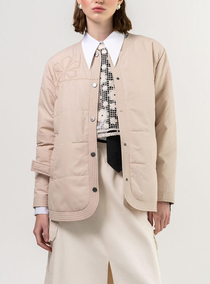 Куртка кімоно бежева 7/11 SEVEN ELEVEN (SE_SE24KrtKmn_Bg)