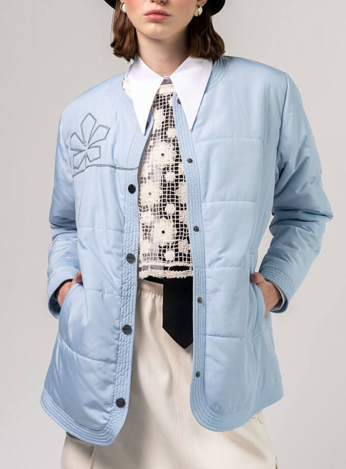 Куртка кімоно блакитна  7/11 SEVEN ELEVEN (SE_SE24KrtKmn_Bl)