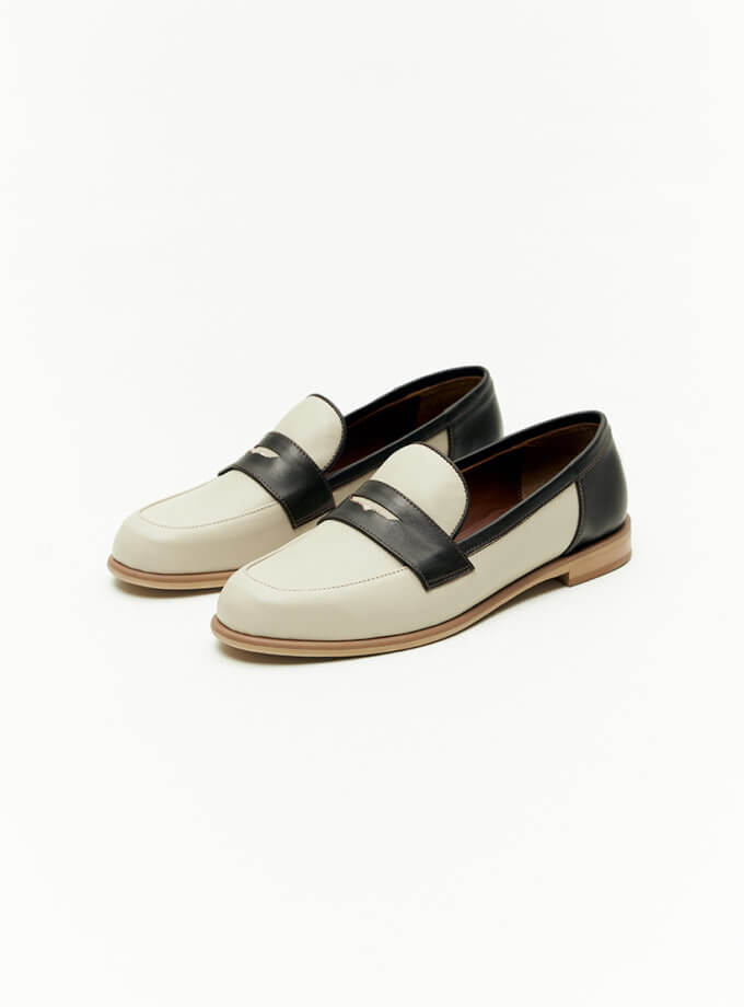 Лофери бежево-коричневі WILLO (WLL_W_2402_AW)