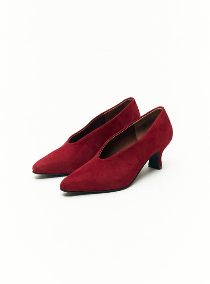 Туфлі темно червоні WILLO (WLL_W_2403_AW)