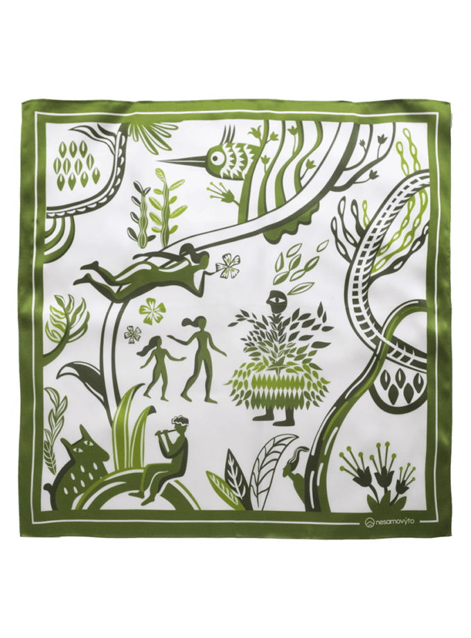 Шовкова хустка Шум NESAMOVYTO (NST_MYTHSHUM)