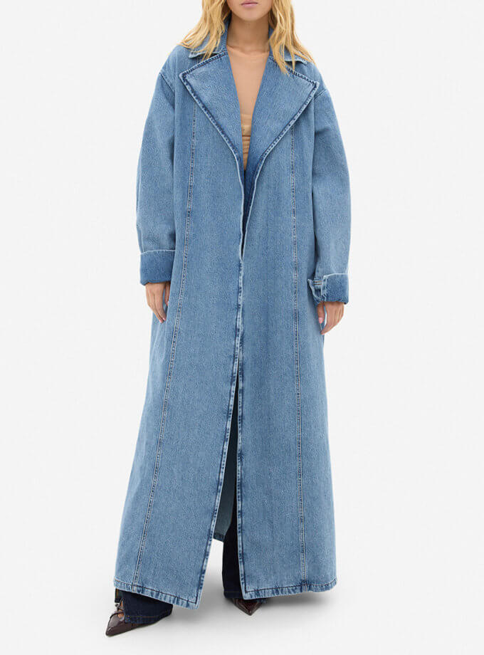 Пальто блакитне MATCH DENIM (MTCH_sp25-coat-blue)