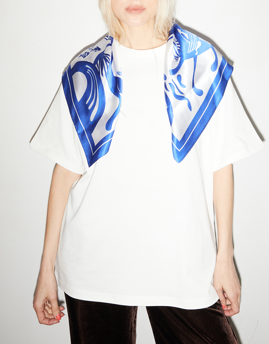 nsm0845 Шовкова хустка Водяник NESAMOVYTO (NST_MYTHVOD) - фото 5