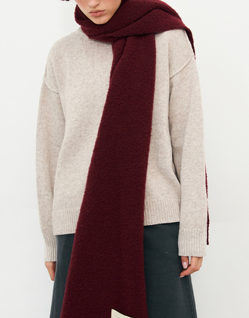 1384_6 Светр вовняний вівсянка BALCONY GARMENT (BLCN_1394) - фото 2