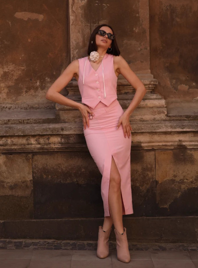 Рожева спідниця Rose BÚDZIKO (BDZ_16)