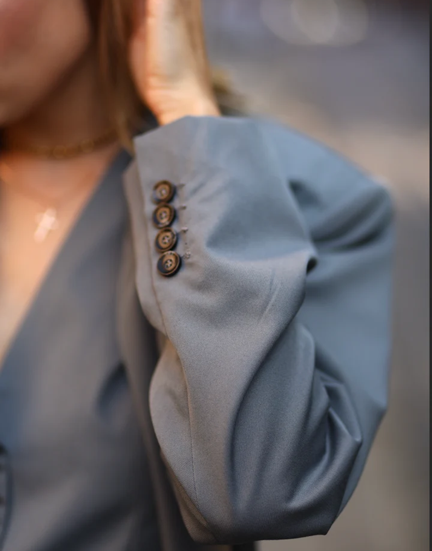 44_720x Сірий двобортний піджак Chicago BÚDZIKO (BDZ_CHCG-GRY-BLZ-FW23) - фото 3