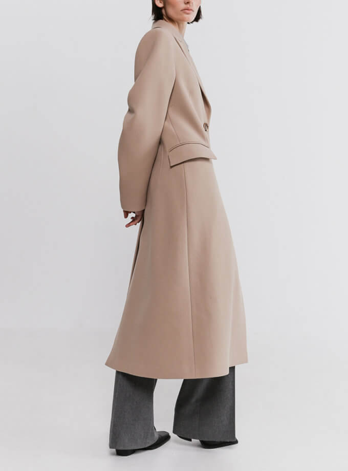 Пальто прямого крою з вовни SHAKO (SHKO_20032001)