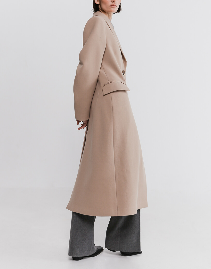 80 Пальто прямого крою з вовни SHAKO (SHKO_20032001) - фото 2