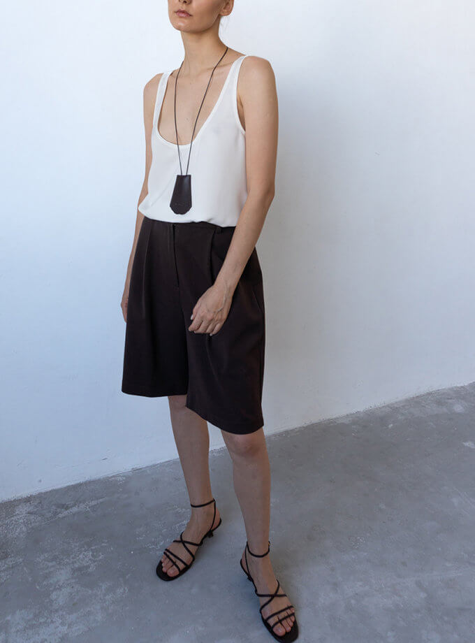 Шорти бермуди прямого крою LiSOLODKA (LS_7821_24)