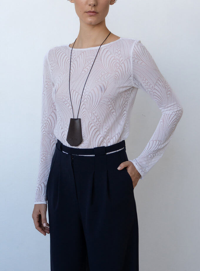 Лонгслів з італійського мережива LiSOLODKA (LS_7234_24)