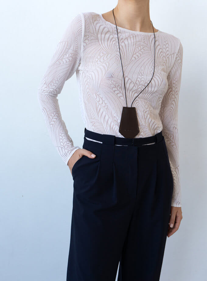 Лонгслів з італійського мережива LiSOLODKA (LS_7234_24)