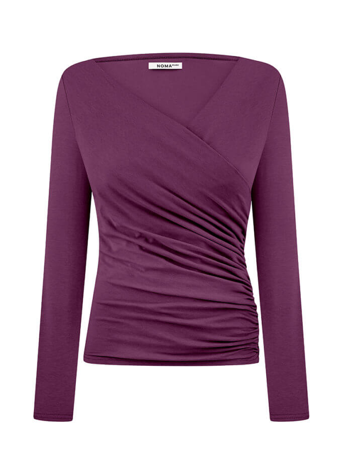 Лонгслів бургунді NOMA STUDIO (NOMA_852024)