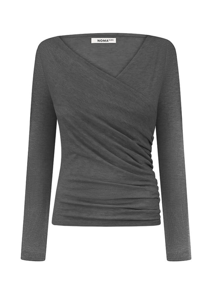 Лонгслів сірий NOMA STUDIO (NOMA_862024)