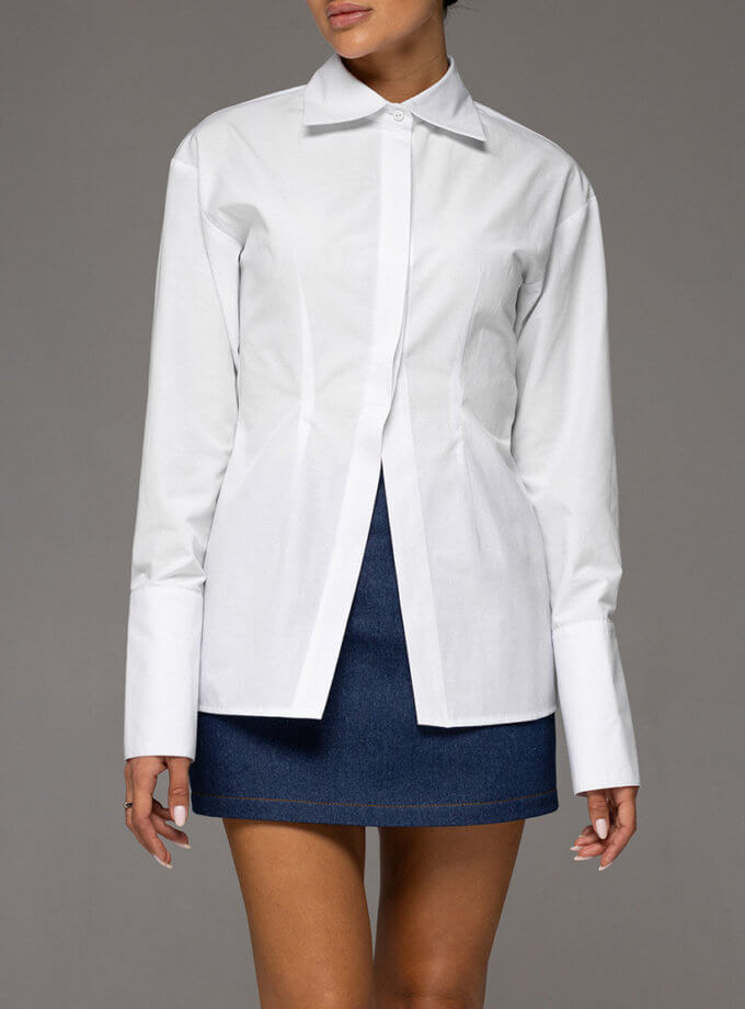 Спідниця міні пряма з темного деніму TWINSIS CLOTHES (TW_FS 666321)