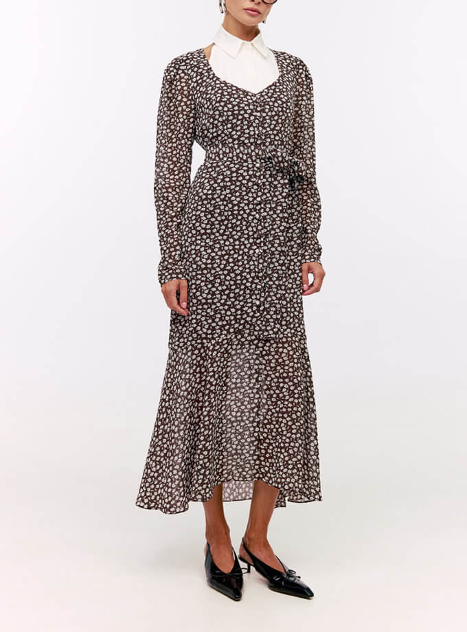 Сукня Agatha коричнева MY x MY (MC_MY30924)