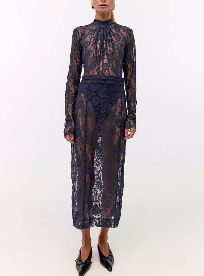 Спідниця мереживна Tereza синя MY x MY (MC_MY33524)