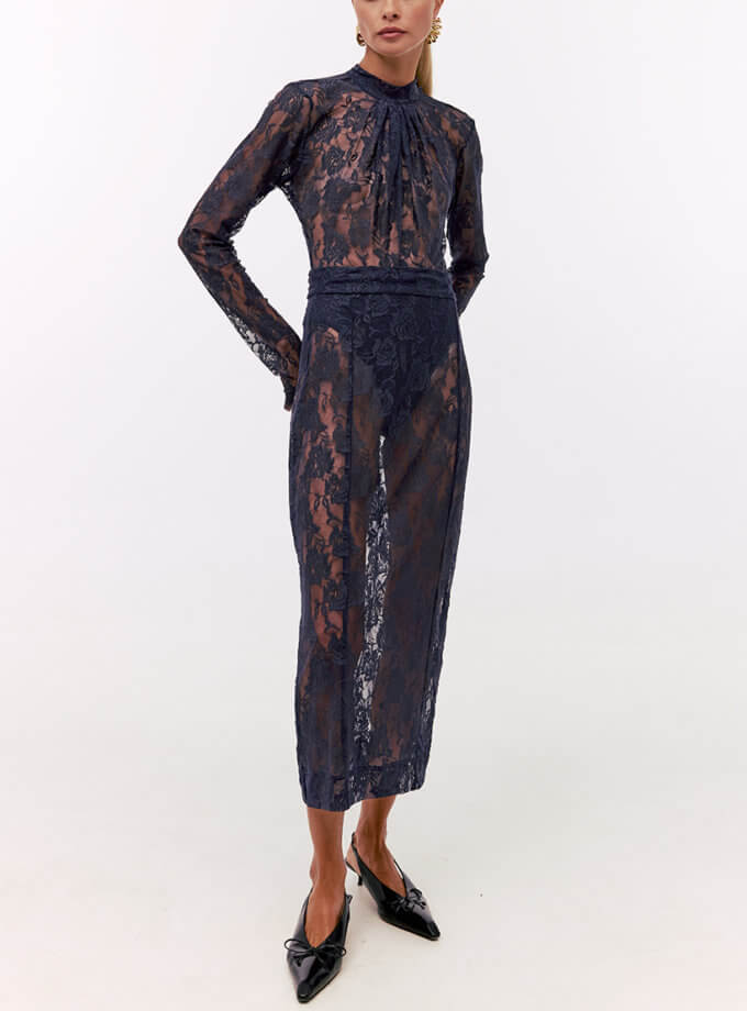 Спідниця мереживна Tereza синя MY x MY (MC_MY33524)