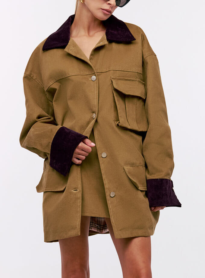 Куртка Eira коричнева MY x MY (MC_MY31724)