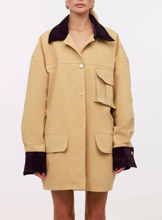 Куртка Eira бежева MY x MY (MC_MY31824)