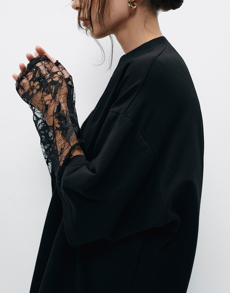 look16 Топ More than friends longsleeve ANIELE STROZ (AS_FW24LS01) - фото 3