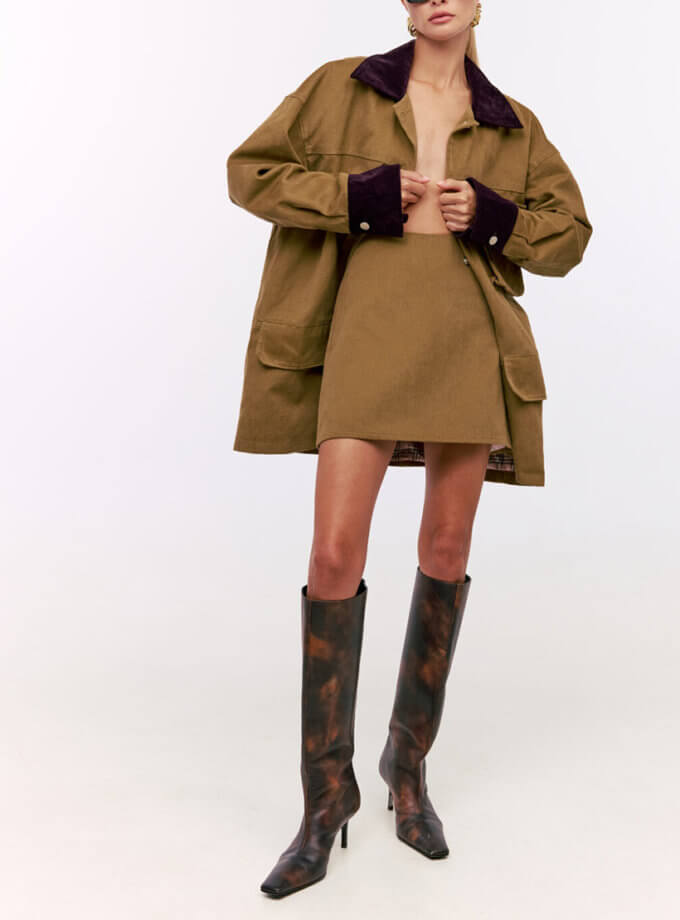 Спідниця Eira коричнева MY x MY (MC_MY31924)