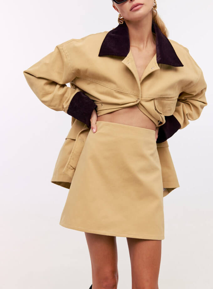 Спідниця Eira бежева MY x MY (MC_MY32024)