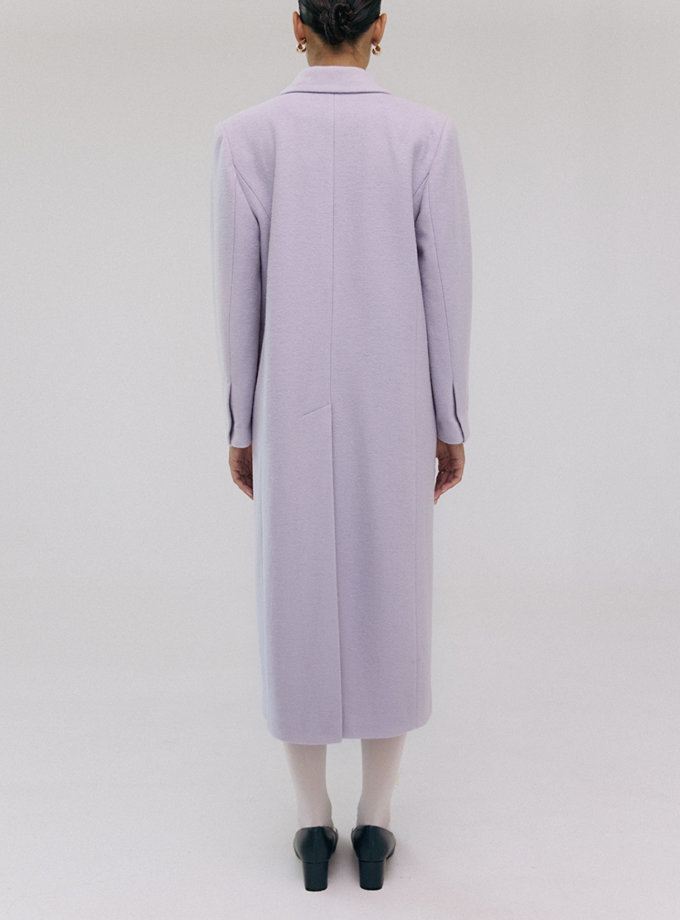 Copenhagen пальто сіро-бузкове BÚDZIKO (BDZ_CPH-LVD-FW24)