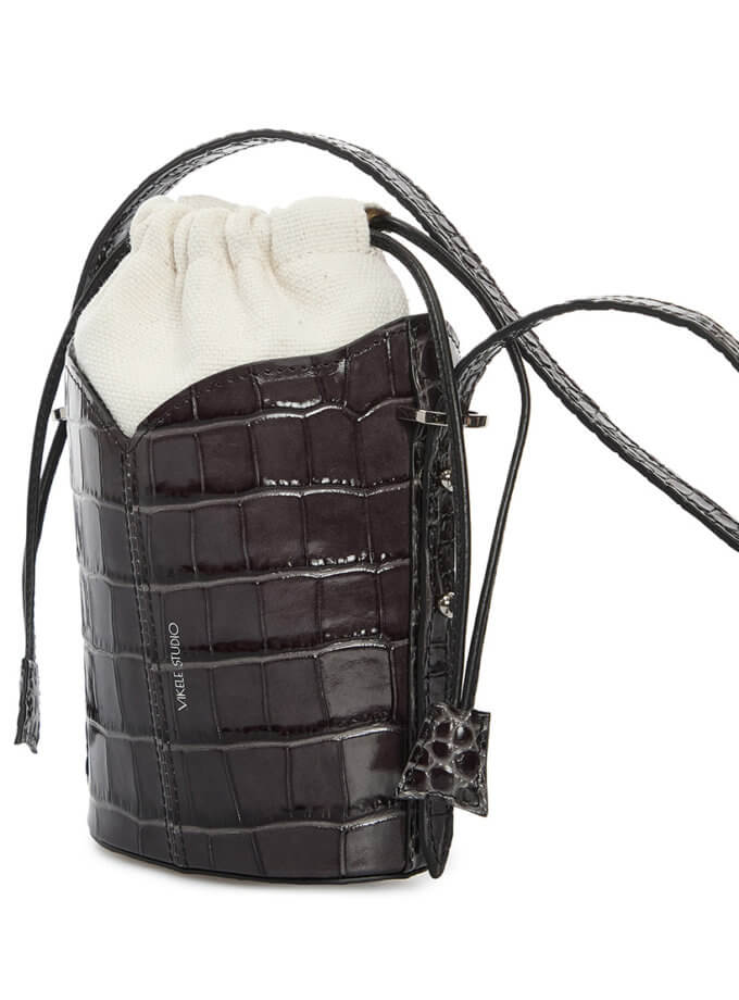 Сумка Bucket Mini графіт VIKELE STUDIO (VS_v3102-13011)