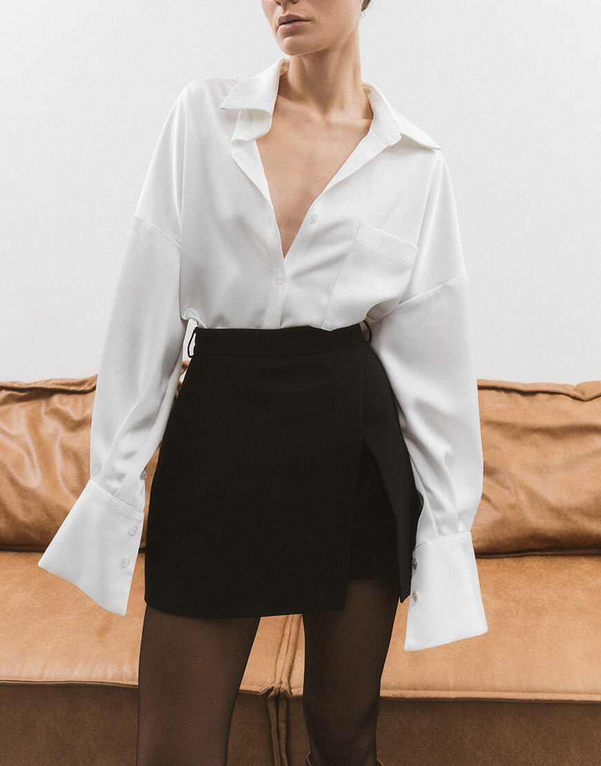 2024-01-21 14.52.10 Спідниця- шорти чорного кольору TWINSIS CLOTHES (TW_CL 125222) - фото 2