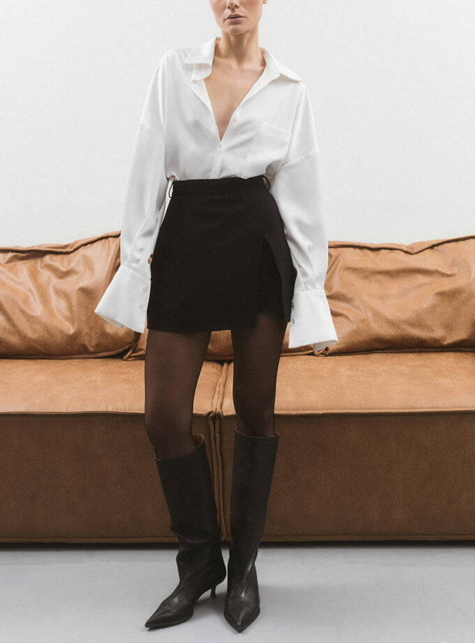 Спідниця- шорти чорного кольору TWINSIS CLOTHES (TW_CL 125222)