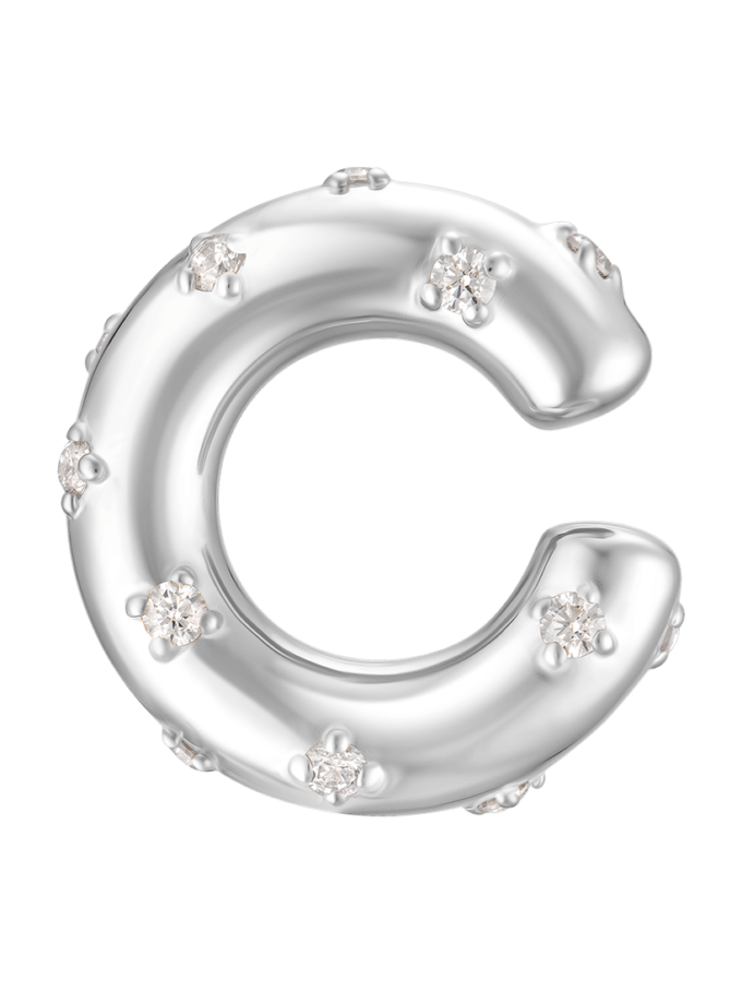 Каф Spark white RIMMART JEWELRY (RAJ_ERA-061w)