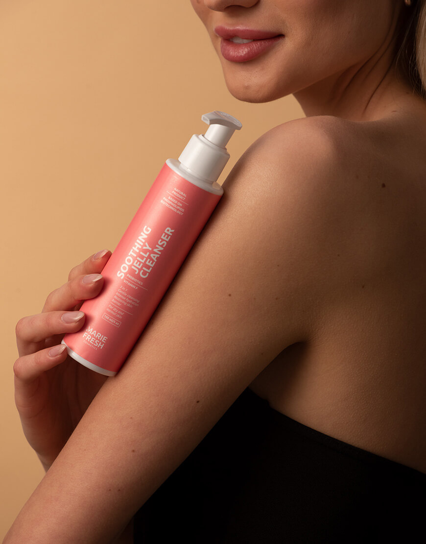 31.01.2218910 Заспокійливий гель для вмивання сухої та нормальної шкіри MARIE FRESH COSMETICS (MRFC_Sooth_Jelly_Clean) - фото 4